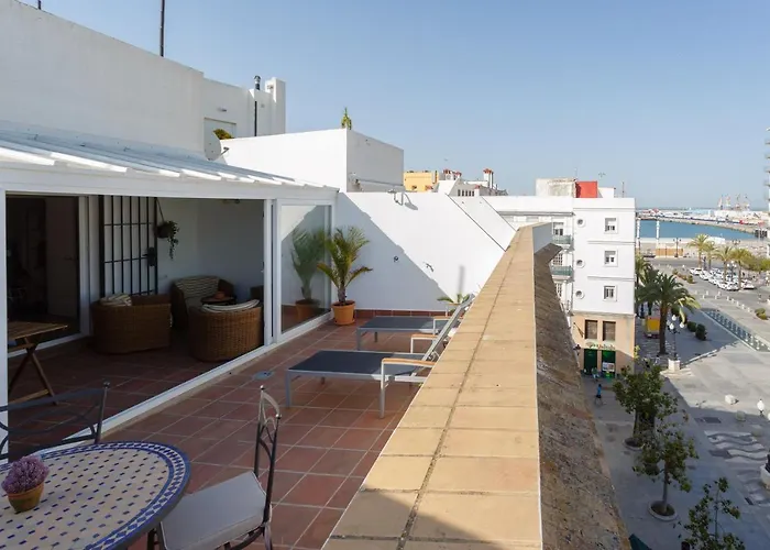 Atico-Solarium City Hall By Cadiz4Rentals