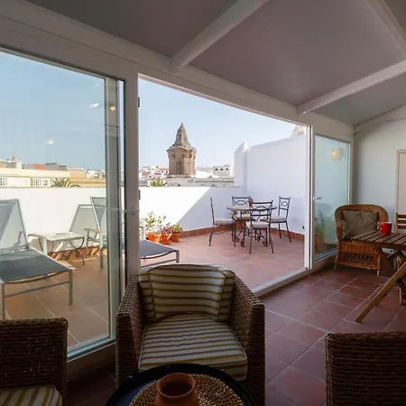 Atico-Solarium City Hall By Cadiz4Rentals Exterior photo