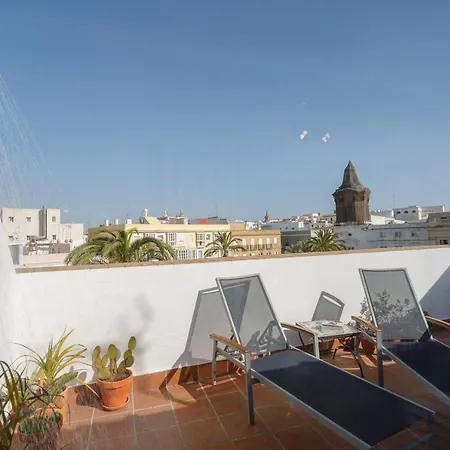 Atico-Solarium City Hall By Cadiz4Rentals Exterior photo